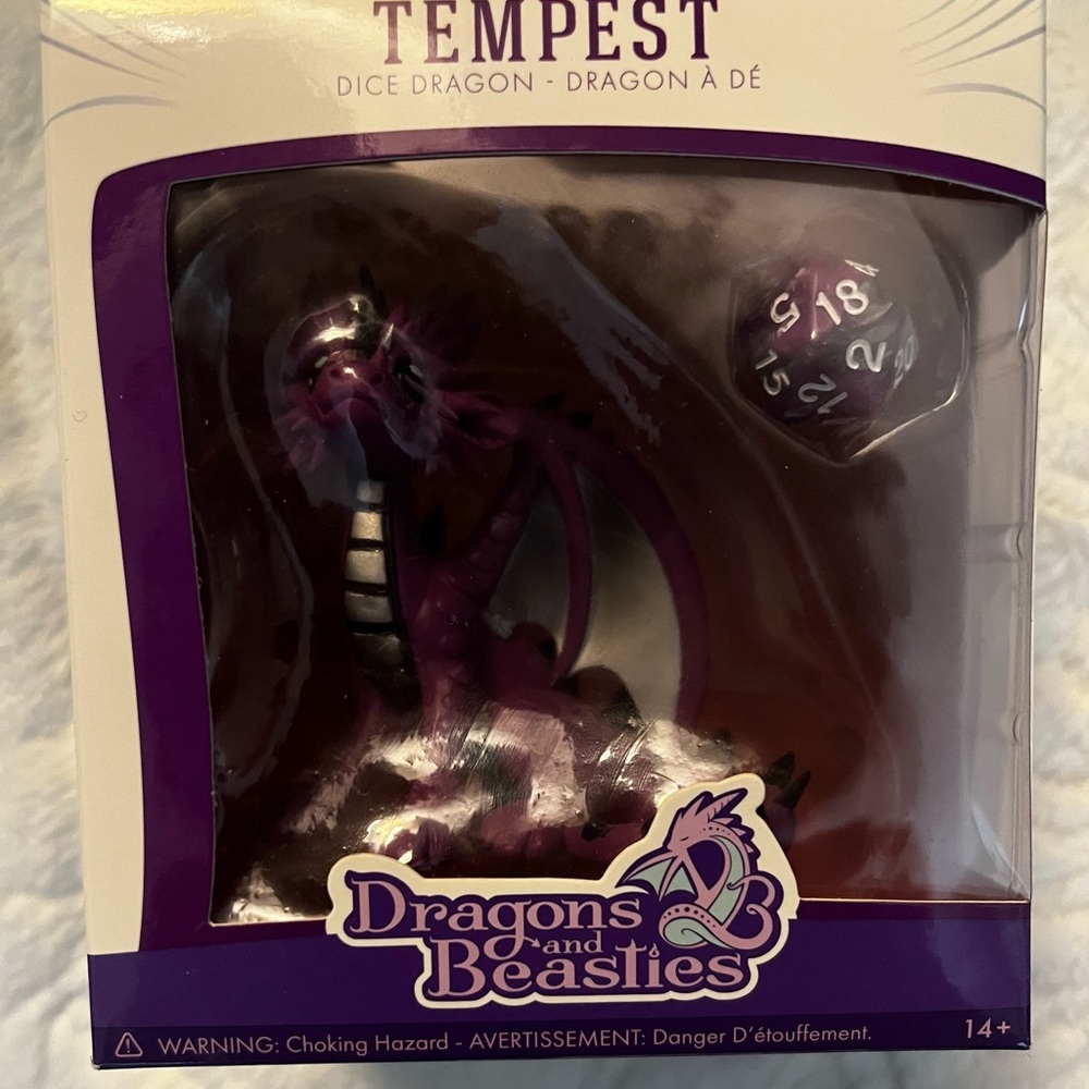 Tempest Dice Dragon - Purple